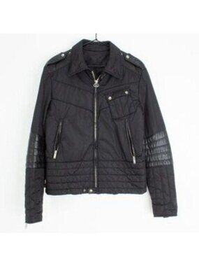 Vintage Gucci Black Bomber Slim Fit Jacket